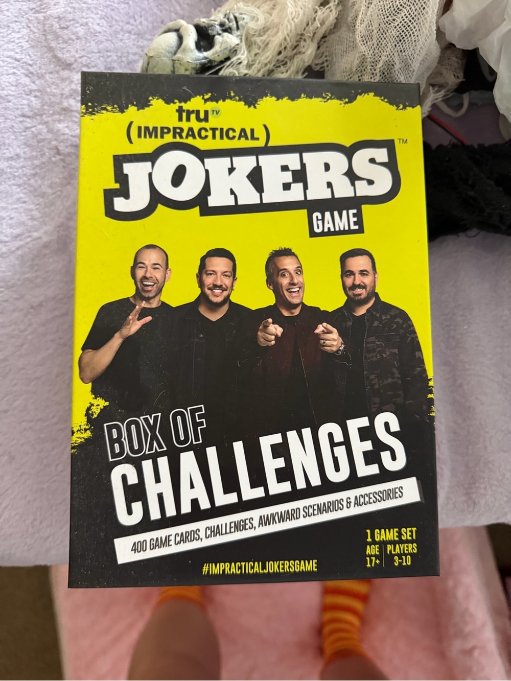 TruTV Impractical Jokers Box of Challenges Card Game